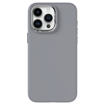 Picasee Premium case s MagSafe pro Apple iPhone 14 Pro Max - Osebno graviranje - Siva