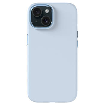 Picasee Premium case s MagSafe pro Apple iPhone 15 - Osebno graviranje - Modra
