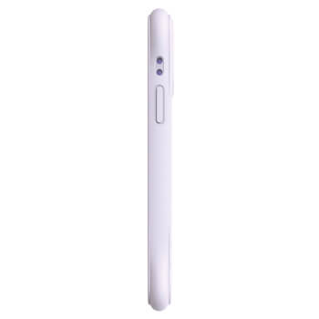 Picasee Shock-proof case s MagSafe Apple iPhone 12 - Osebno graviranje - Vijolična