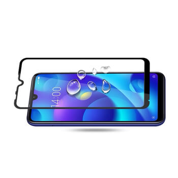Picasee zaščitno kaljeno steklo 3D z okvirjem za Xiaomi Redmi 7 – črno
