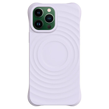Picasee Shock-proof case s MagSafe Apple iPhone 13 Pro Max - Osebno graviranje - Vijolična