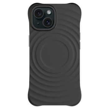 Picasee Shock-proof case s MagSafe Apple iPhone 15 - Osebno graviranje - Črna