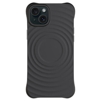 Picasee Shock-proof case s MagSafe Apple iPhone 15 Plus - Osebno graviranje - Črna