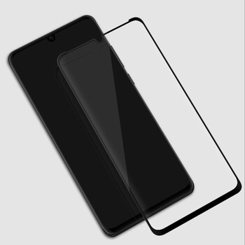 Picasee zaščitno kaljeno steklo 3D z okvirjem za Huawei P30 Lite – črno
