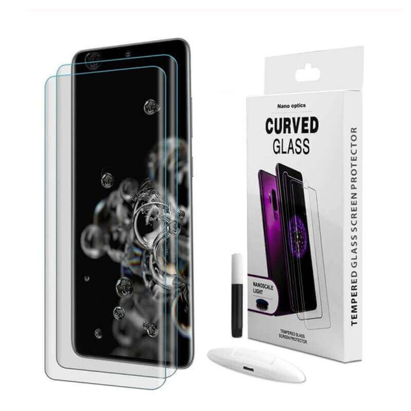3x Picasee zaščitno steklo 3D UV za Samsung Galaxy S23+ 5G – 2+1 brezplačno