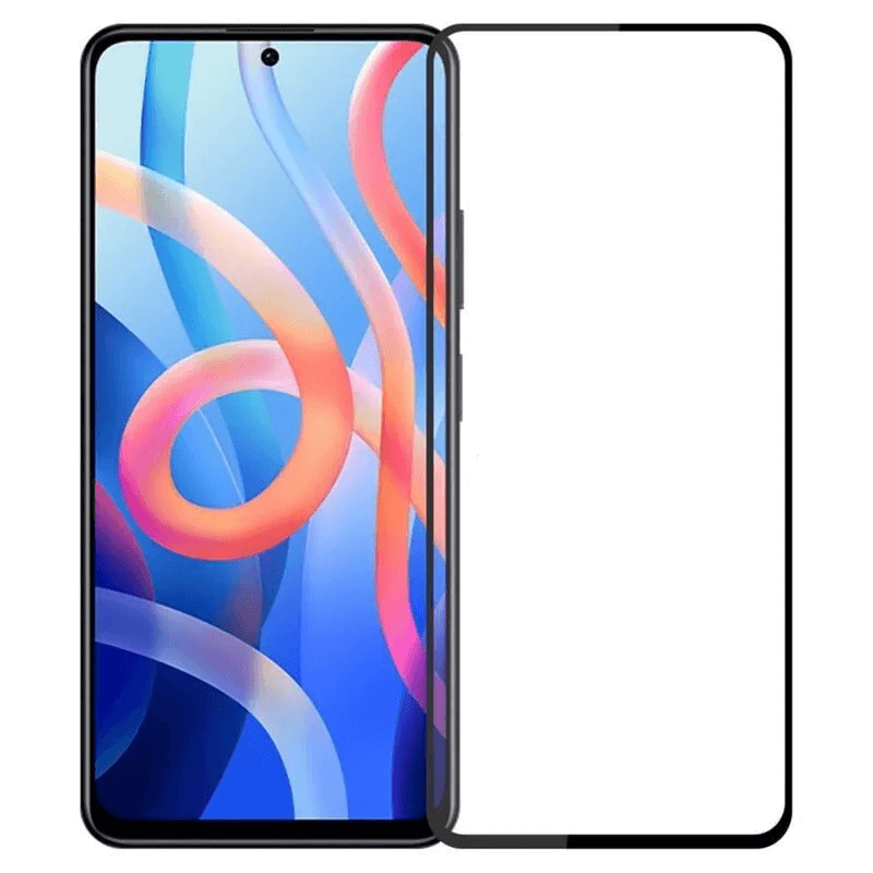 Picasee zaščitno kaljeno steklo 3D z okvirjem za Xiaomi Redmi Note 13 Pro 5G – črno