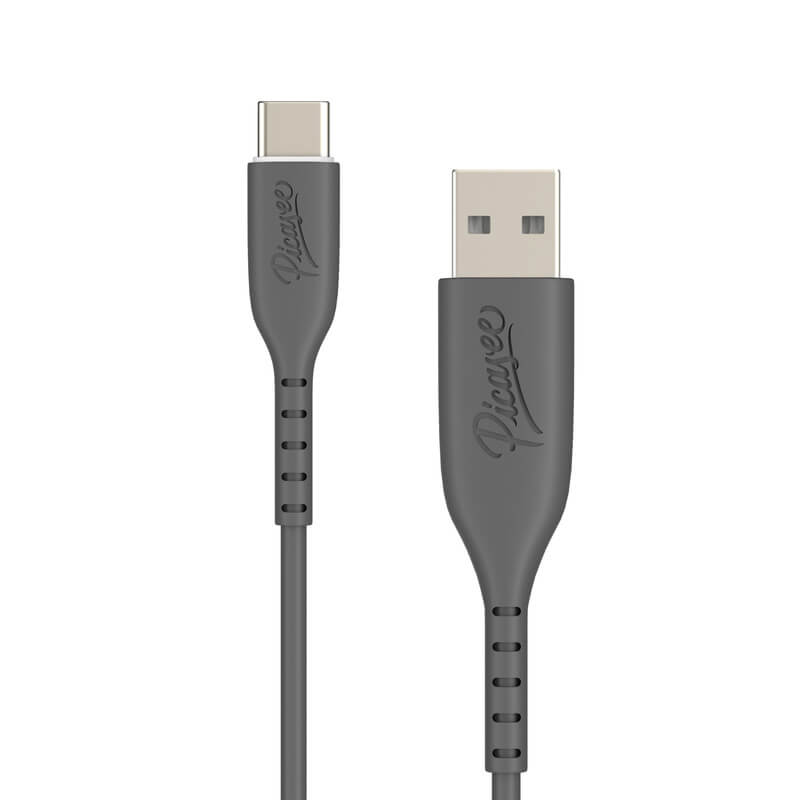 Picasee USB Kabel USB C - USB 2.0 - Črna