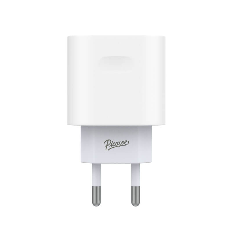 Picasee USB-C PD Edinstven polnilec 20W - Bela