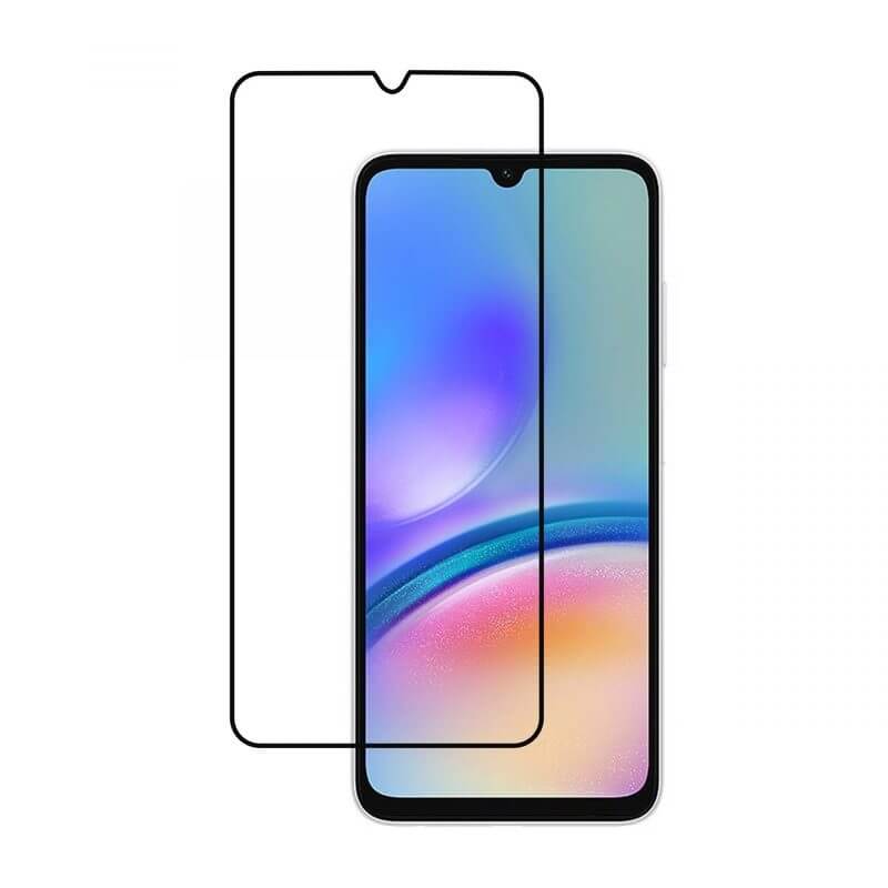 Picasee zaščitno kaljeno steklo 3D z okvirjem za Samsung Galaxy A05s A057G – črno