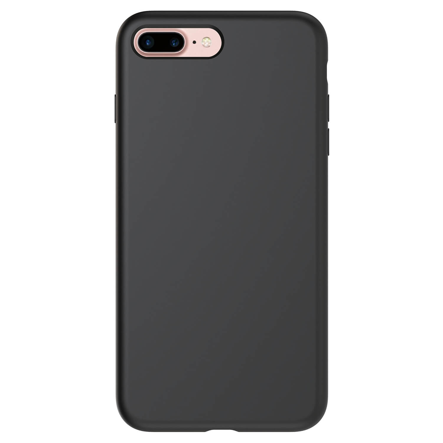 PicaseeLiquid case Apple iPhone 7 Plus - Osebno graviranje - Črna