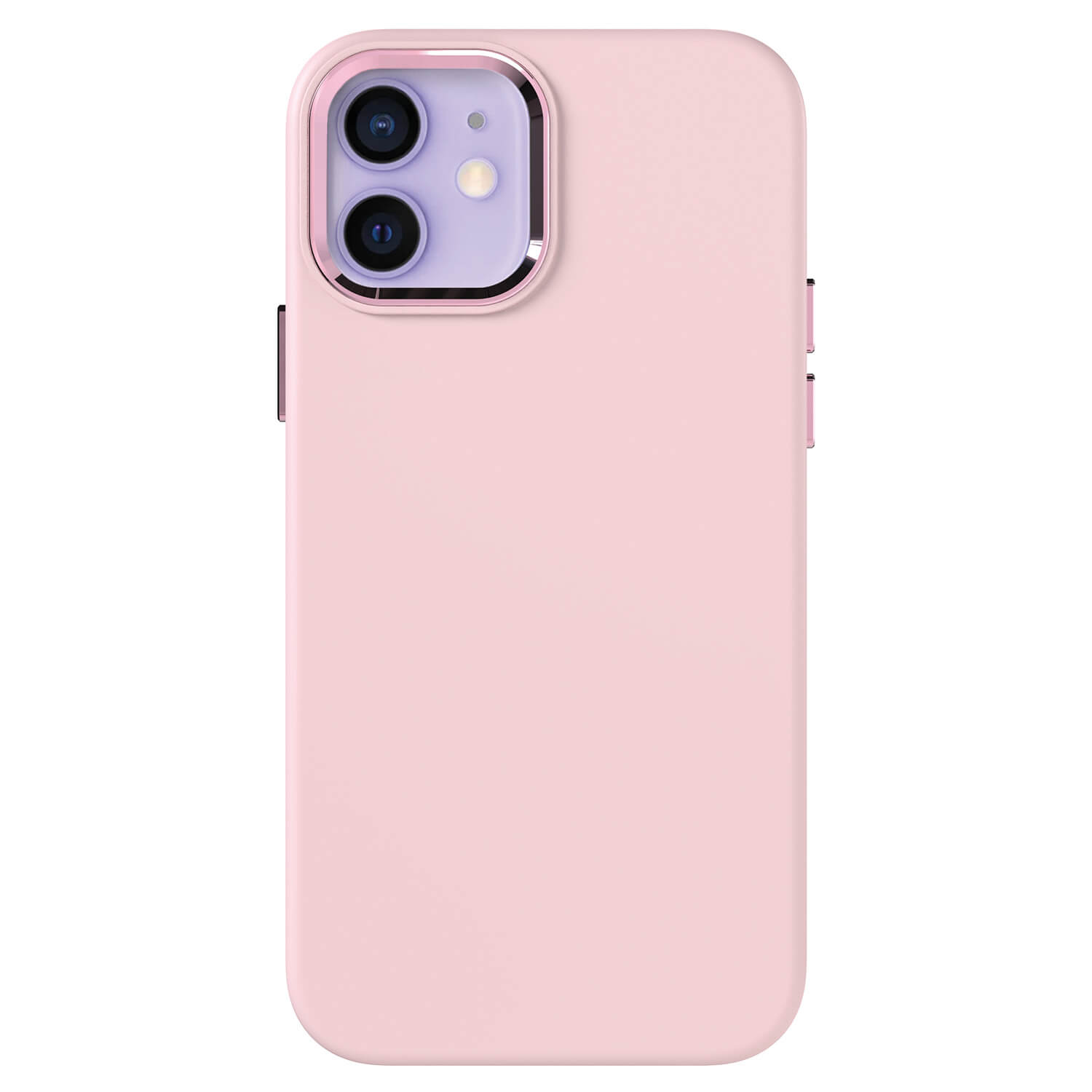 Picasee Premium case s MagSafe pro Apple iPhone 12 - Osebno graviranje - Roza