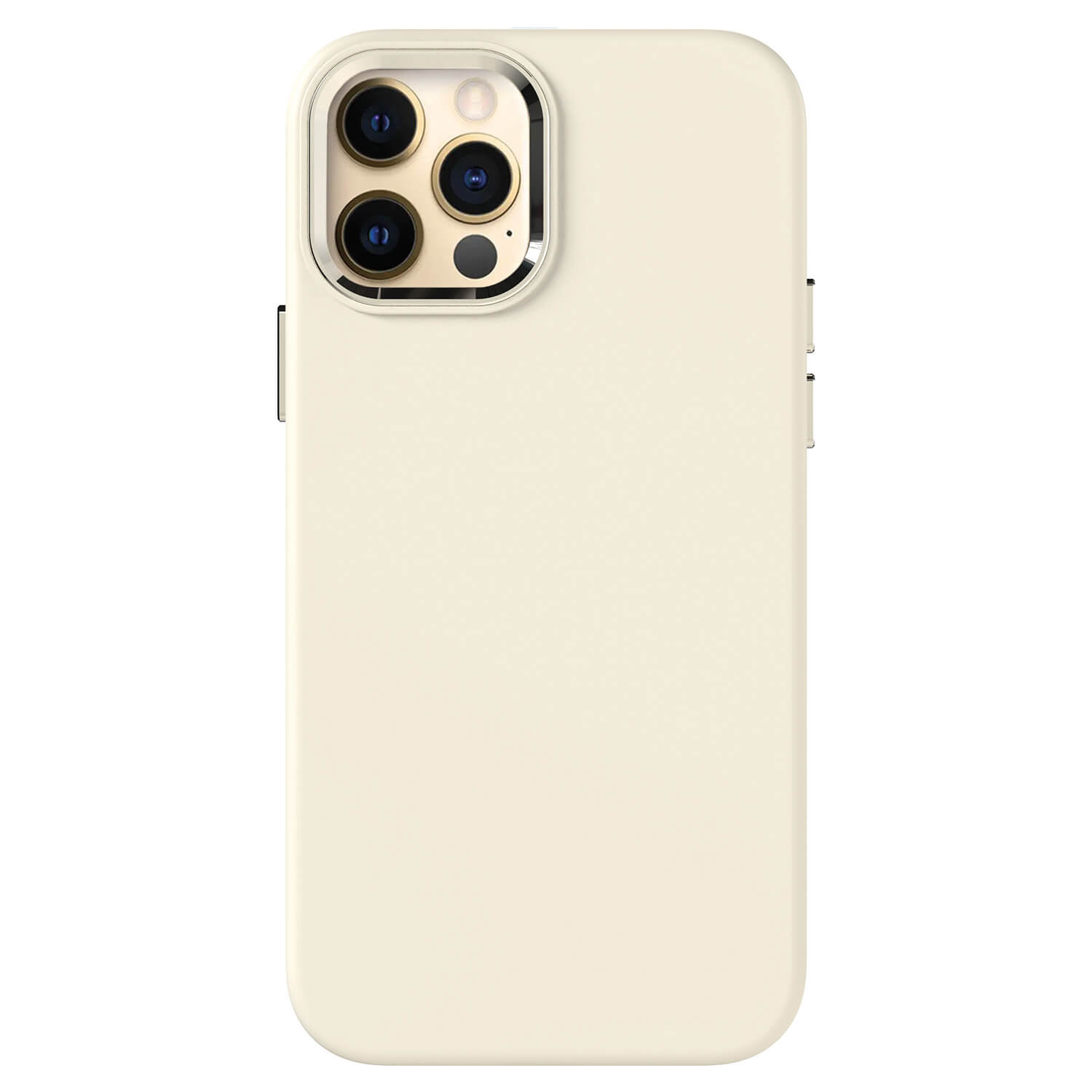 Picasee Premium case s MagSafe pro Apple iPhone 12 Pro Max - Osebno graviranje - Bež