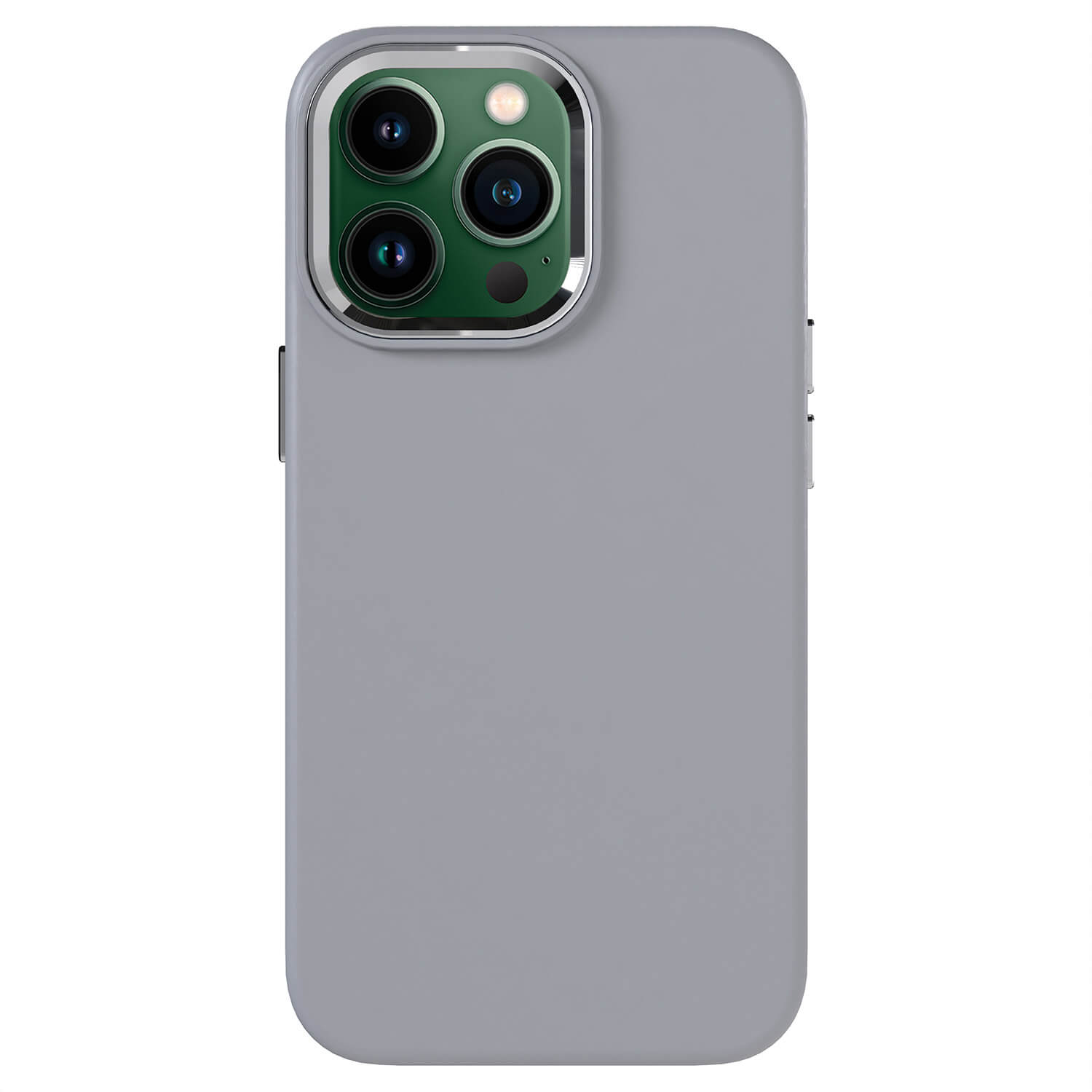 Picasee Premium case s MagSafe pro Apple iPhone 13 Pro - Osebno graviranje - Siva