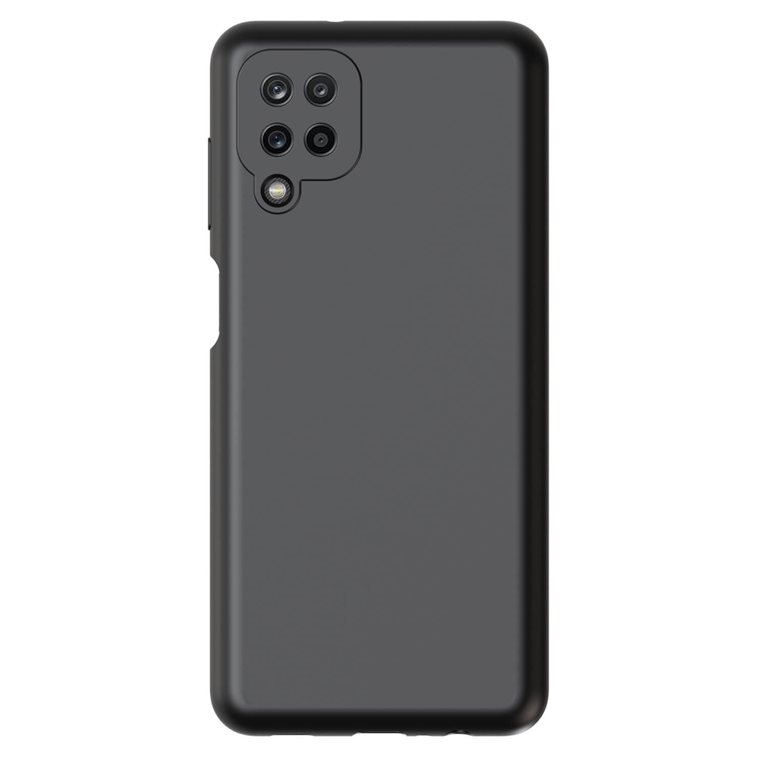 PicaseeLiquid case Samsung Galaxy A12 A125F - Osebno graviranje - Črna