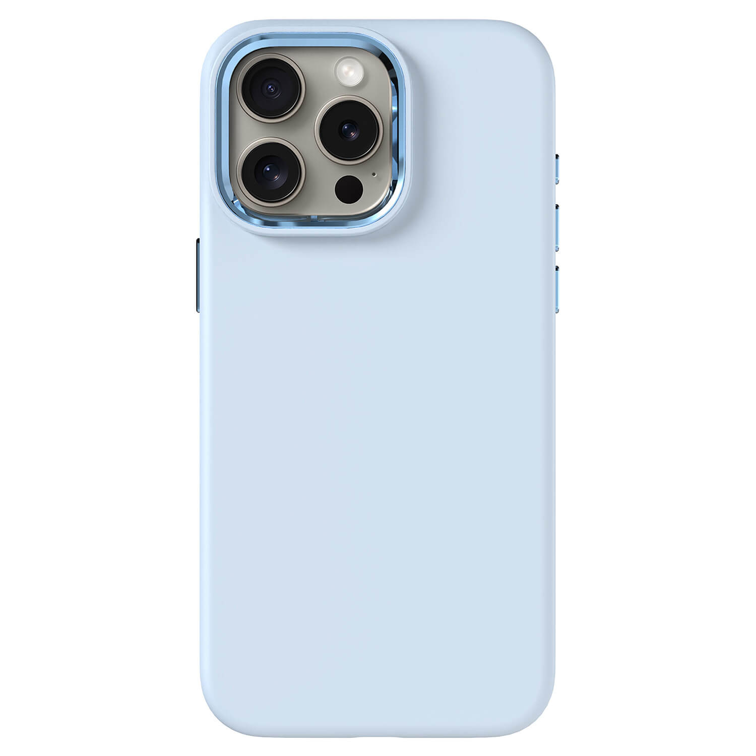 Picasee Premium case s MagSafe pro Apple iPhone 15 Pro Max - Osebno graviranje - Modra