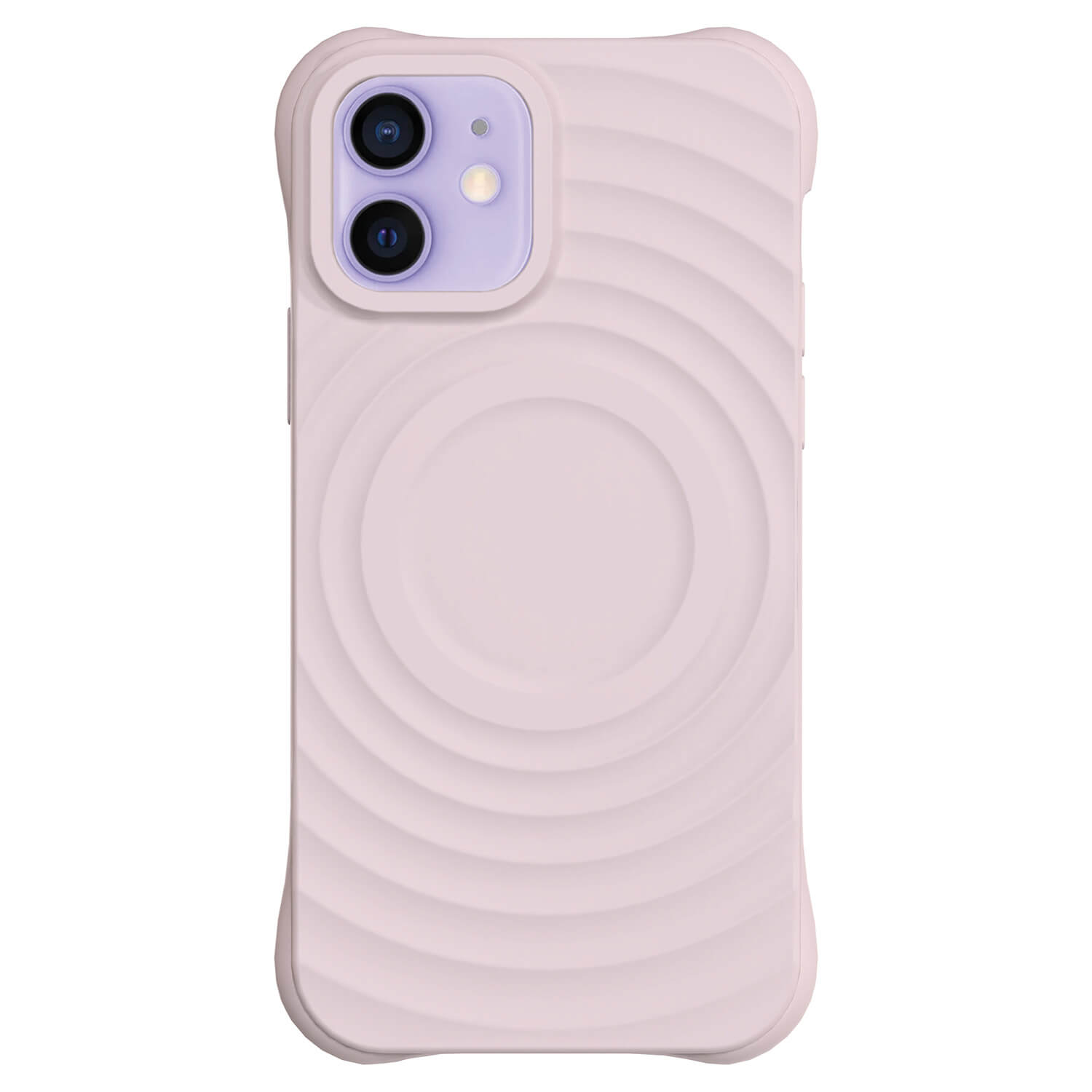 Picasee Shock-proof case s MagSafe Apple iPhone 12 - Osebno graviranje - Roza