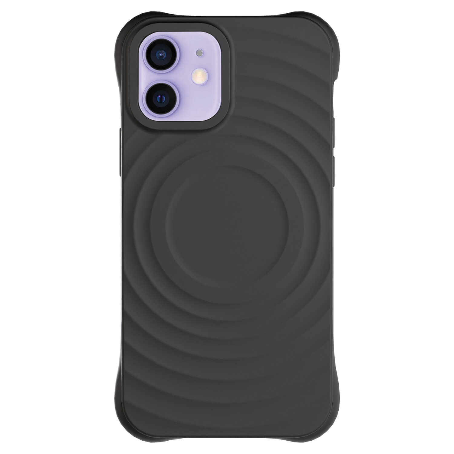 Picasee Shock-proof case s MagSafe Apple iPhone 12 - Osebno graviranje - Črna