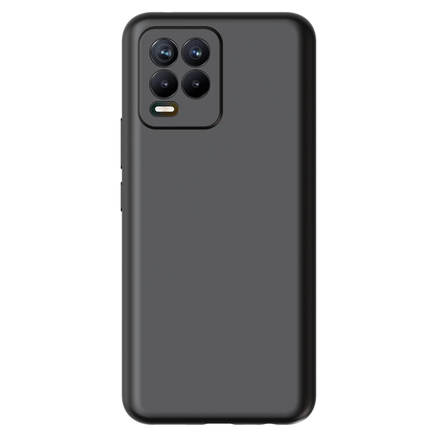 PicaseeLiquid case Realme 8 4G - Osebno graviranje - Črna