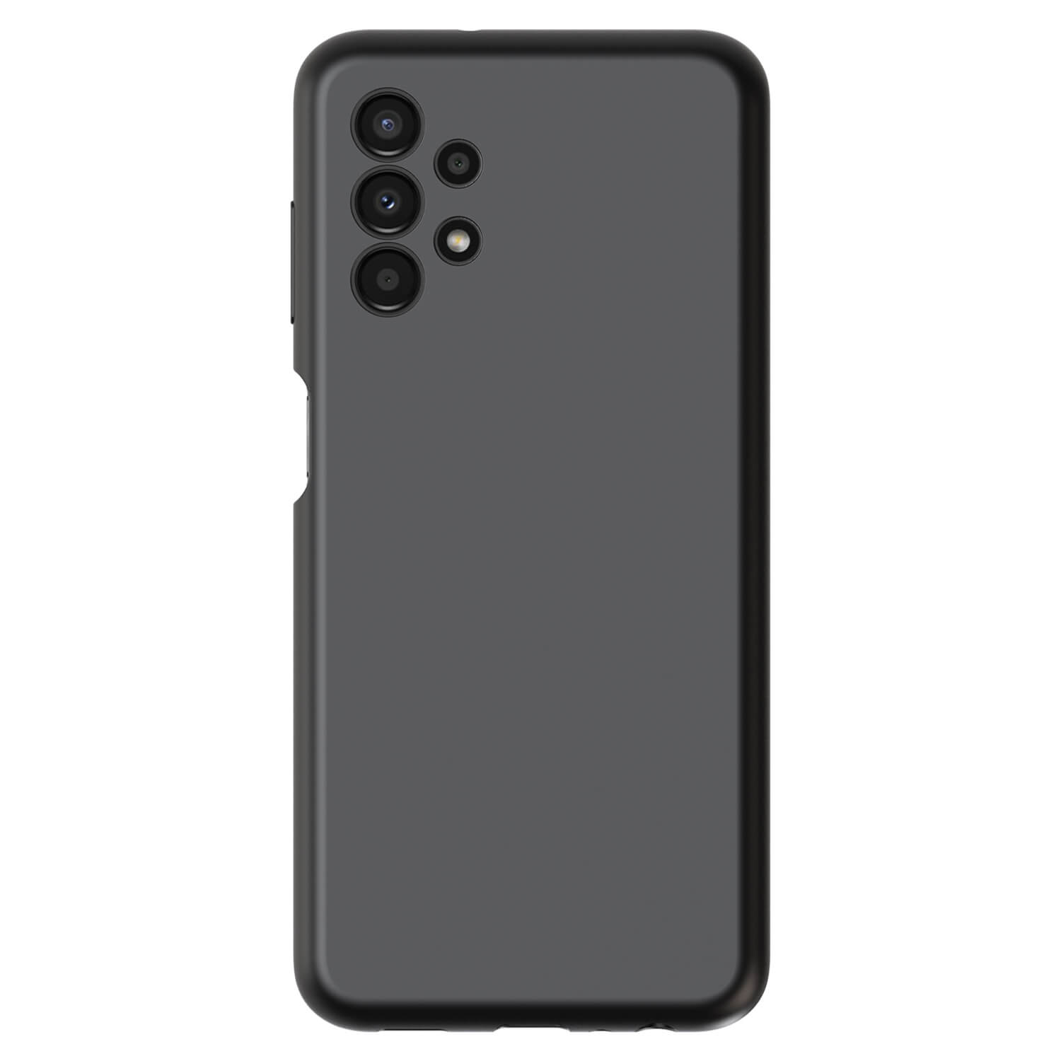 PicaseeLiquid case Samsung Galaxy A13 4G A135 - Osebno graviranje - Črna