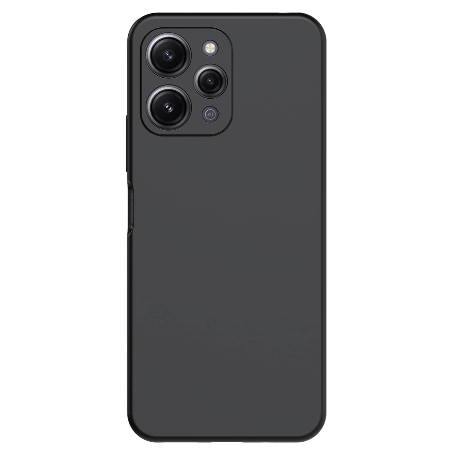 PicaseeLiquid case Xiaomi Redmi 12 4G - Osebno graviranje - Črna