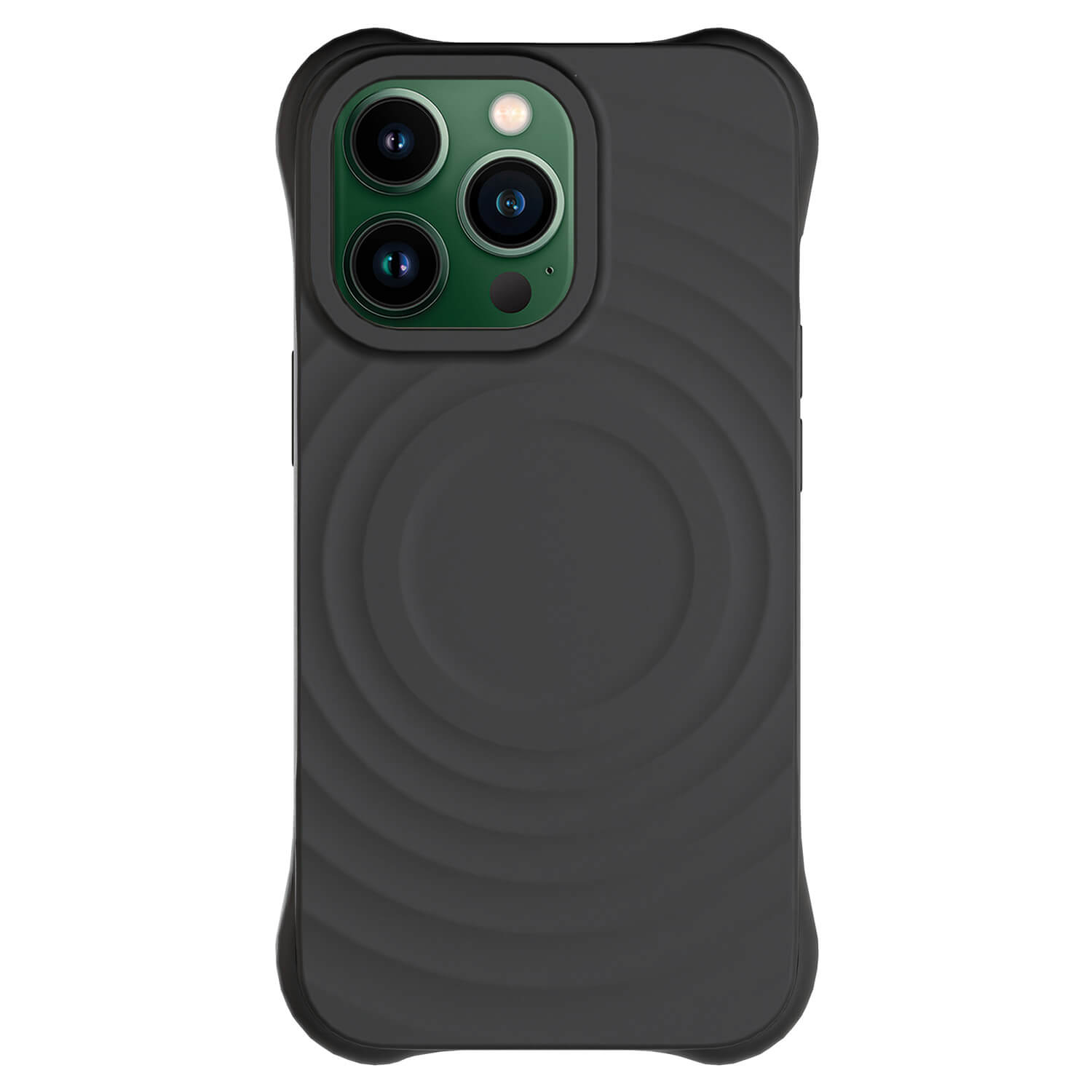 Picasee Shock-proof case s MagSafe Apple iPhone 13 Pro - Osebno graviranje - Črna