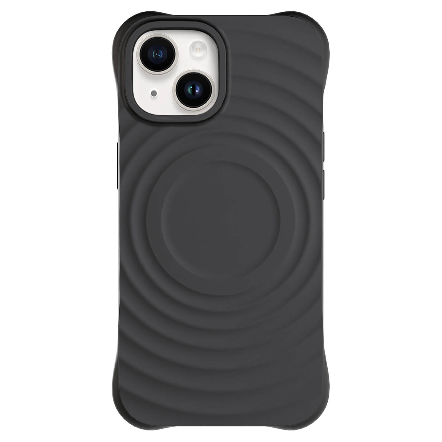 Picasee Shock-proof case s MagSafe Apple iPhone 14 - Osebno graviranje - Črna