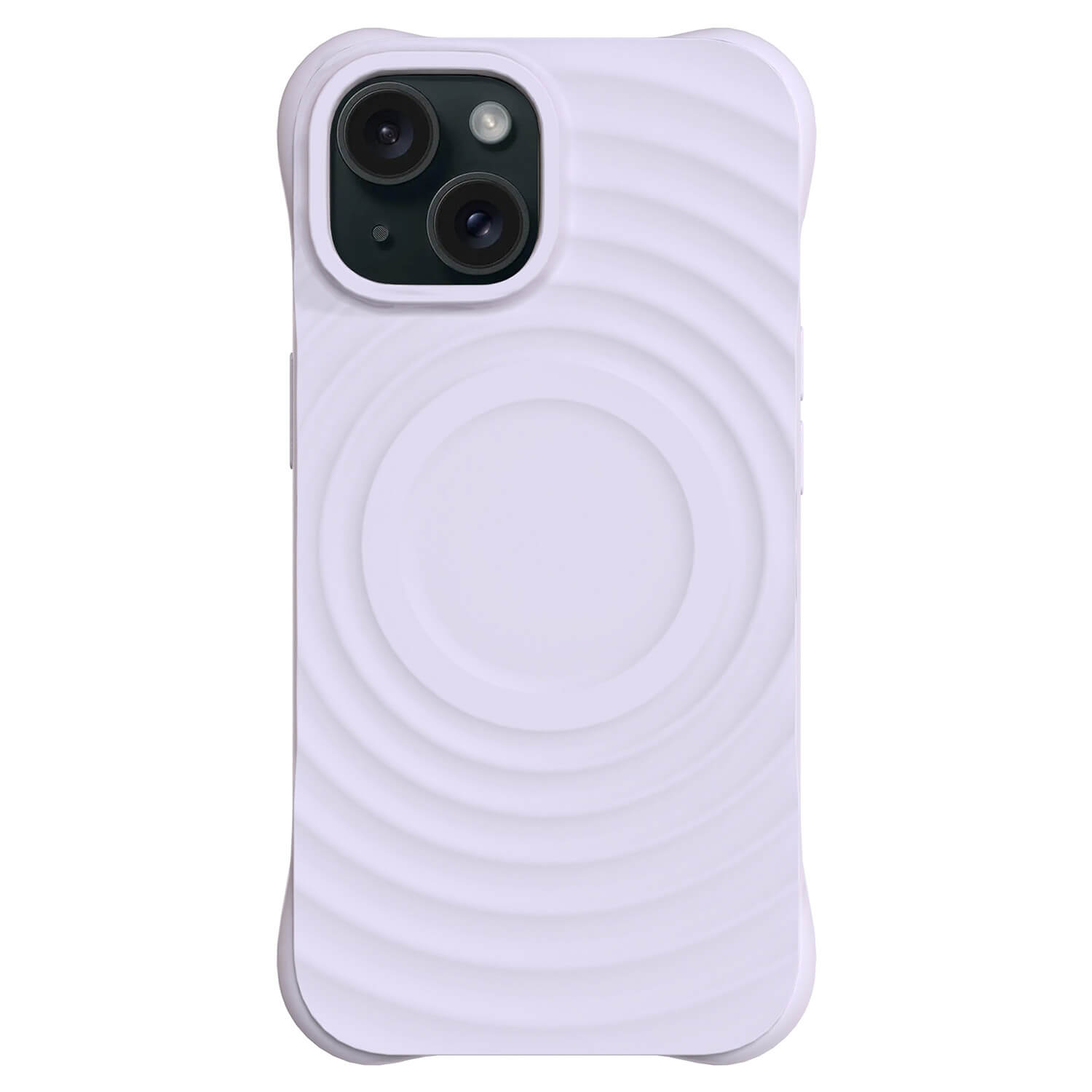 Picasee Shock-proof case s MagSafe Apple iPhone 15 - Osebno graviranje - Vijolična