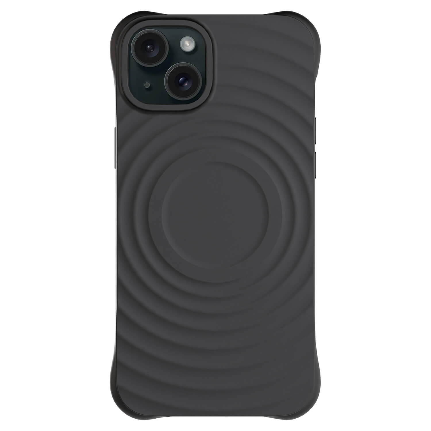 Picasee Shock-proof case s MagSafe Apple iPhone 15 Plus - Osebno graviranje - Črna